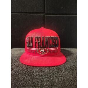 San Francisco 49ers NFL Football Red 9Fifty New Era SnapBack Hat